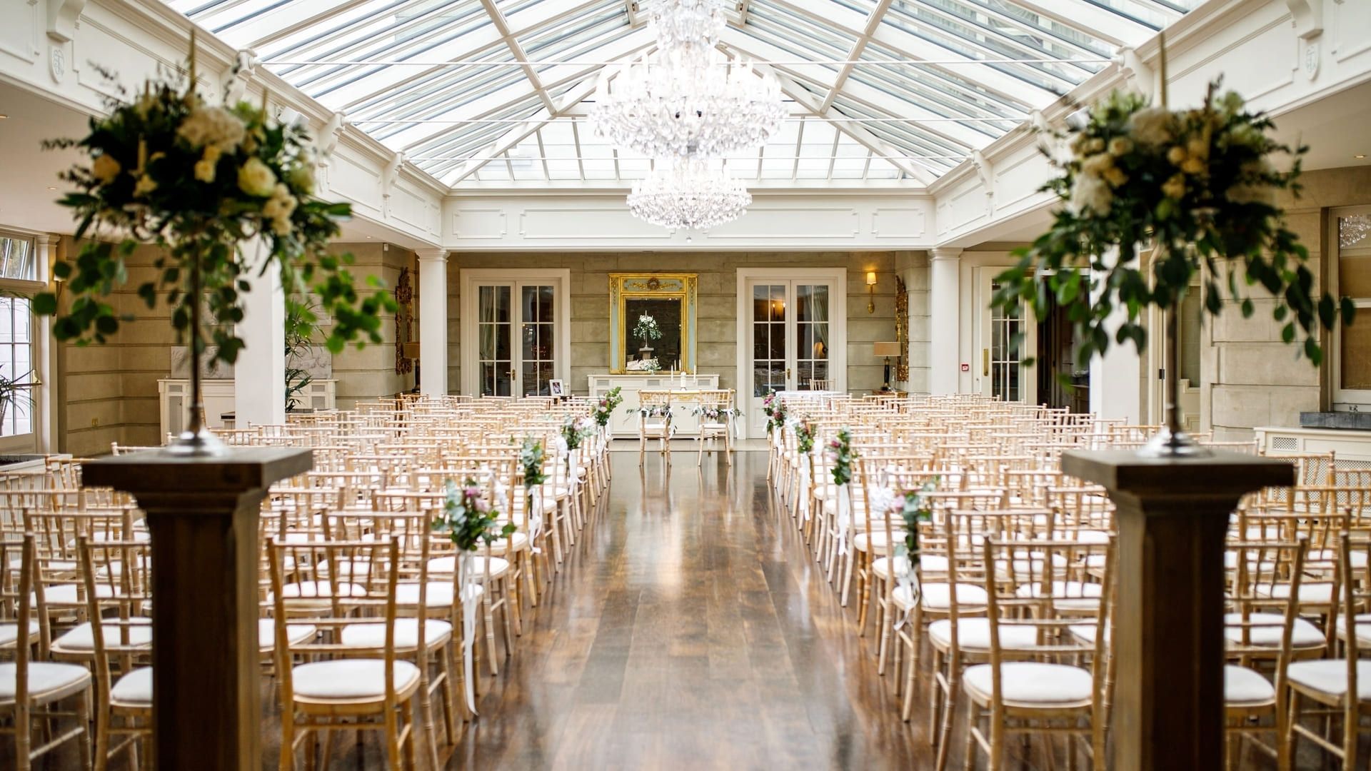 indoor ceremony - orangery 